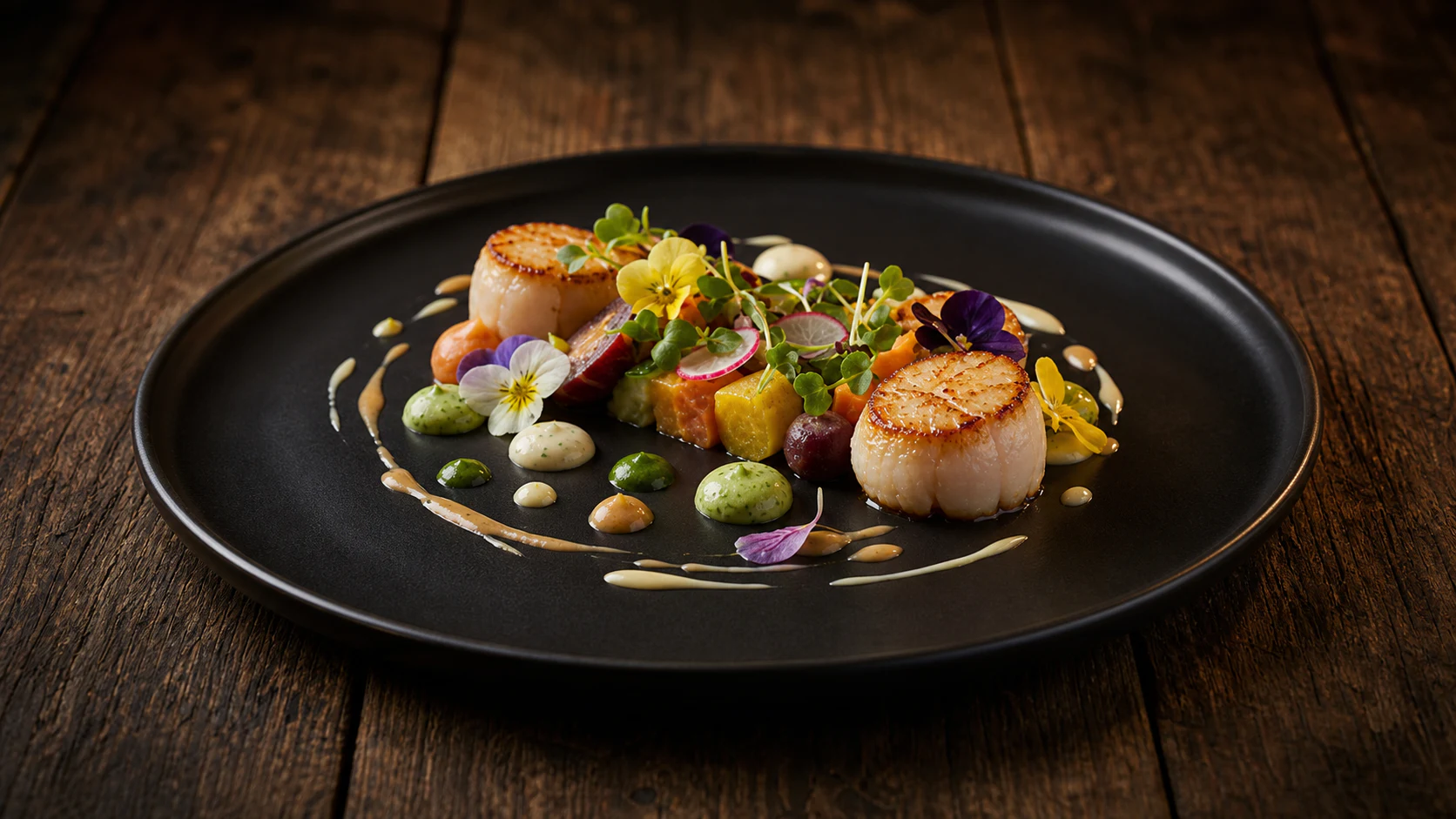 Plato de autor de Sabor y Fuego