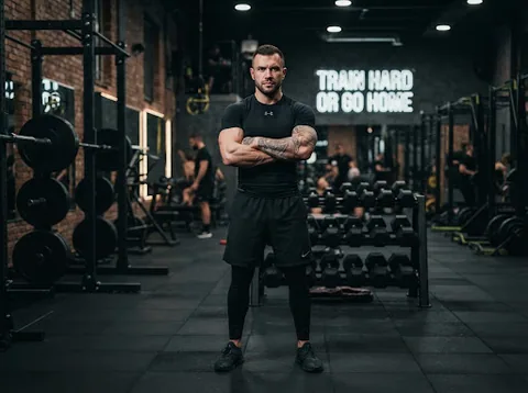 Zona de fuerza de la demo Titan Fitness Club