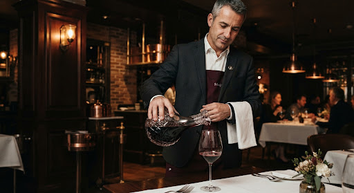 Servicio de vino