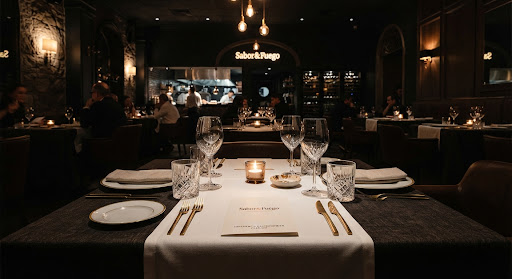 Mesa del restaurante